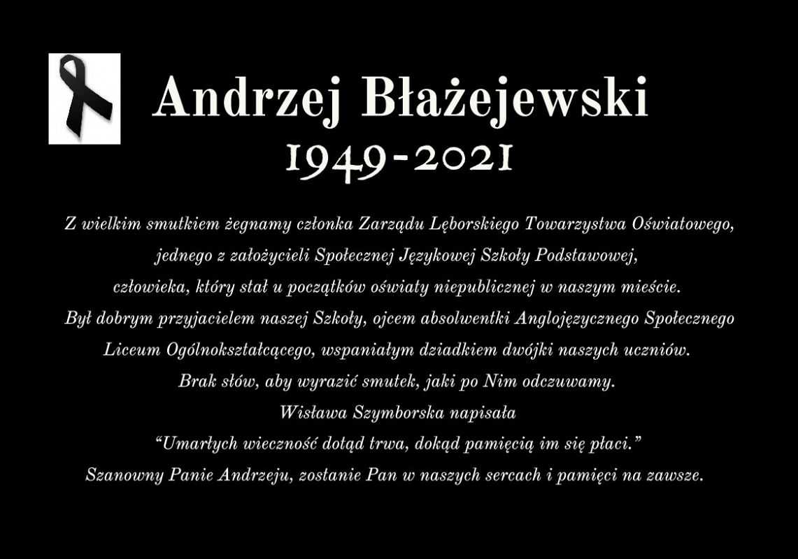 Z wielkim smutkiem żegnamy grafika