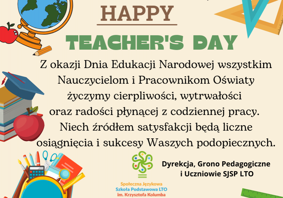 Dzień Edukacji Narodowej grafika