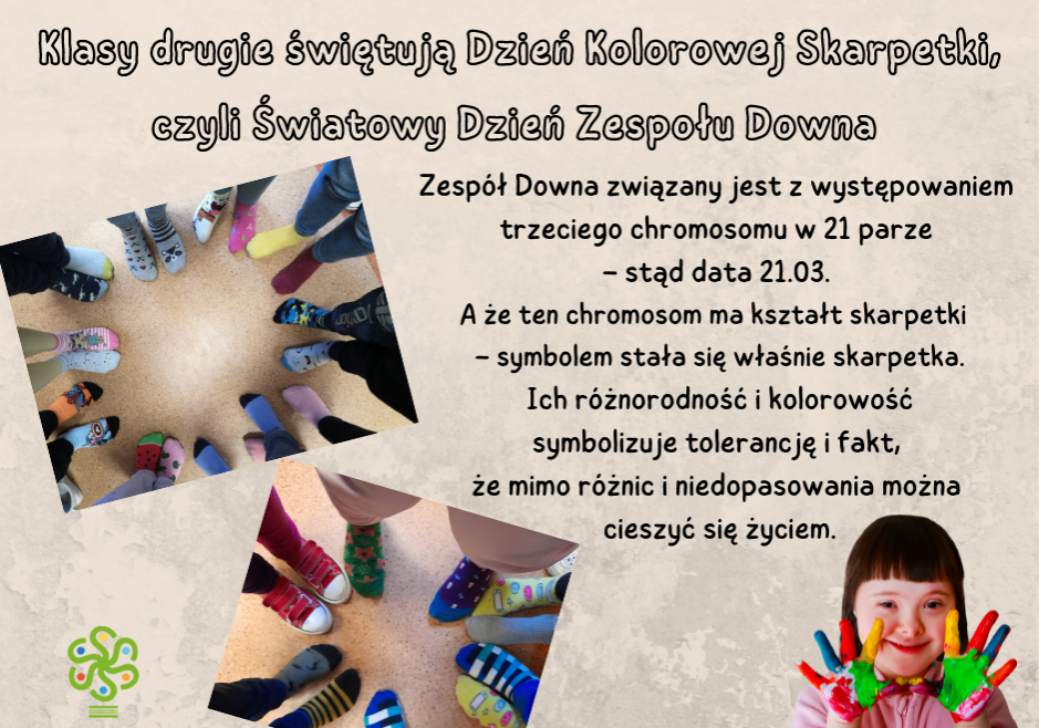 Dzień Kolorowej Skarpetki grafika