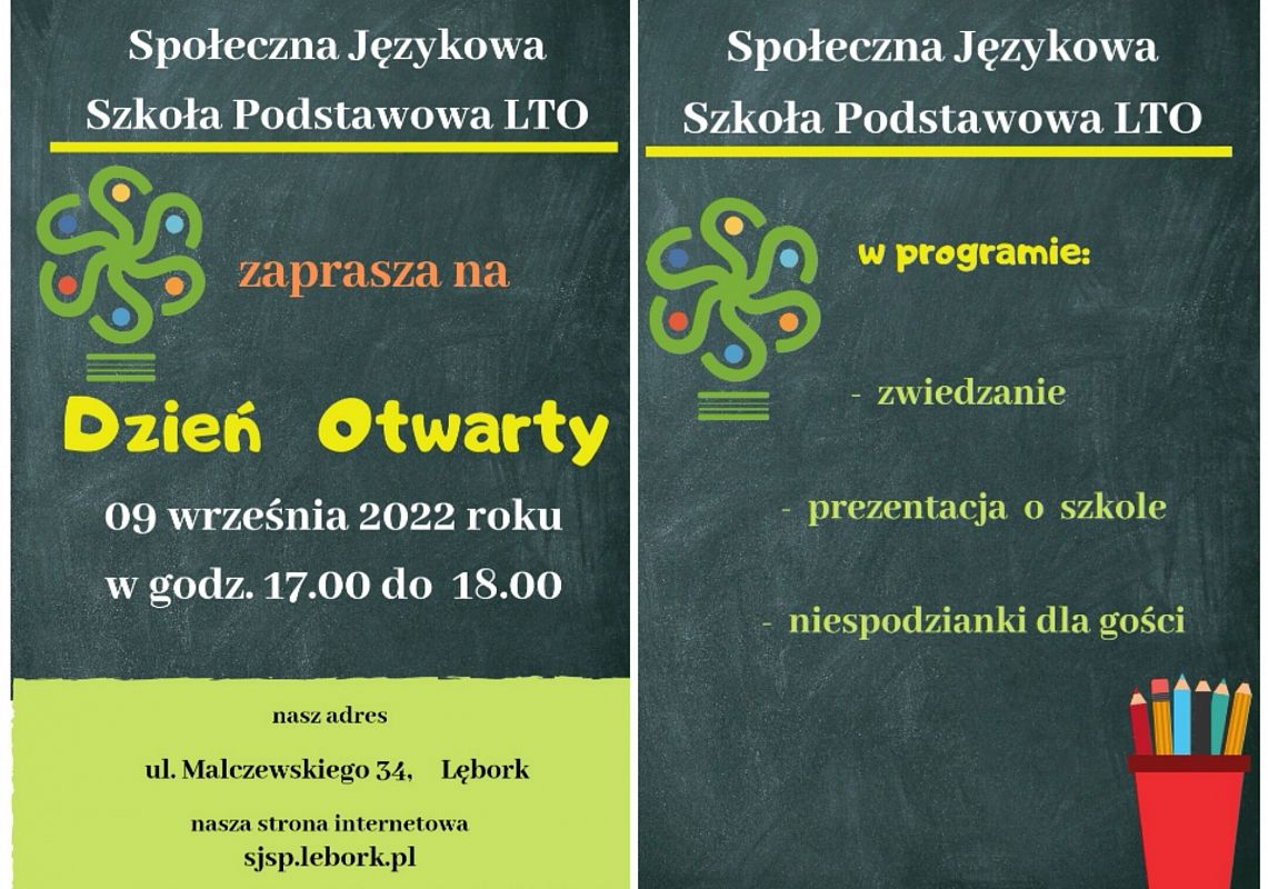 Festiwal Uliczny - Dni Otwarte Szkoły grafika