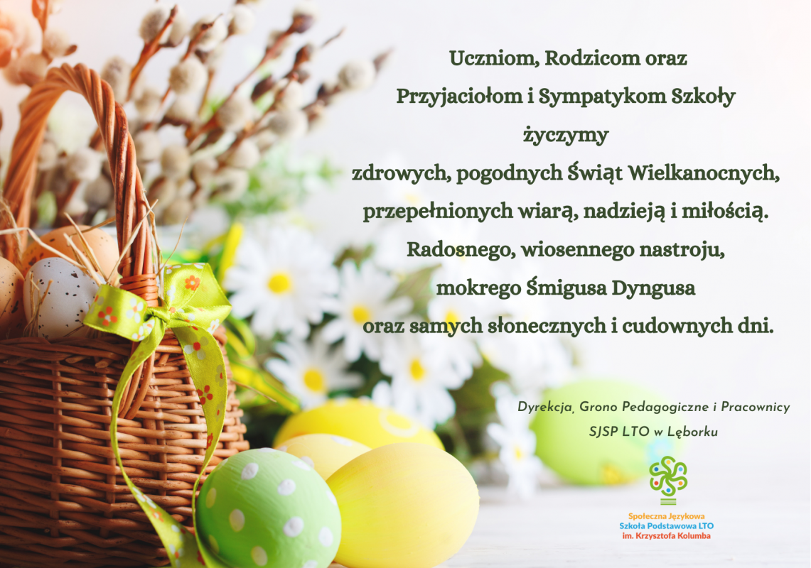 Życzenia wielkanocne grafika