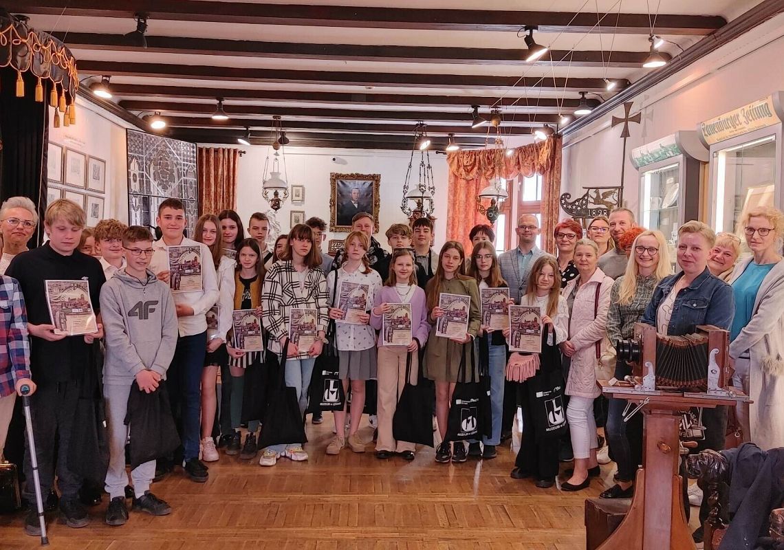 Gminny konkurs "Zamki Gotyckie" grafika