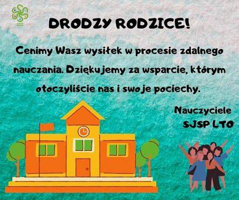 PODZIĘKOWANIE