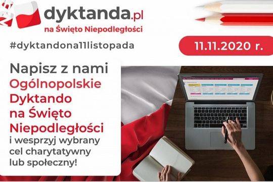 Ogólnopolskie Dyktando na Święto Niepodległości