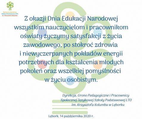 DZIEŃ EDUKACJI NARODOWEJ