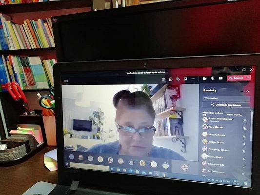 Spotkanie on-line z panią Dorotą Jankowiak - Dąbrowską
