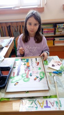 Nagrody w Powiatowym Konkursie Plastycznym ,,Jan Paweł II - Nie lękajcie się!" 