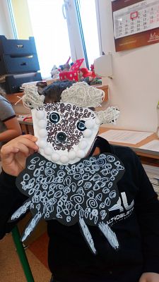 Nagrody w Powiatowym Konkursie Plastycznym "Lęborska Maska Jasełkowa”