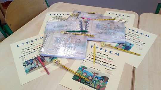 Nagrody w Konkursie Plastycznym "Moje spotkanie z regione"