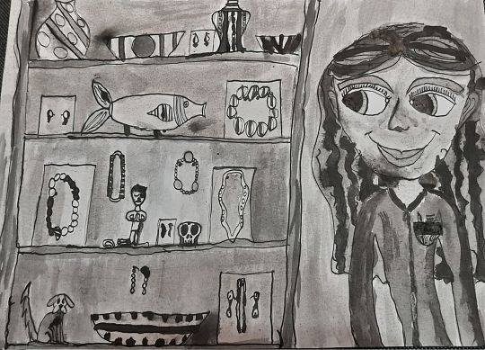 Wyróżnienie honorowe w XLIII Międzynarodowym Konkursie Plastycznym "Moja Przygoda w Muzeum”