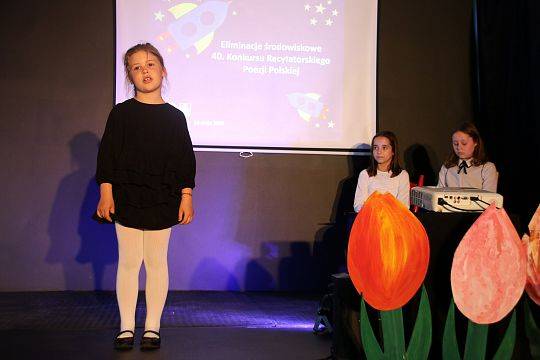 NAGRODY  w Powiatowym Konkursie Recytatorskim Poezji Polskiej