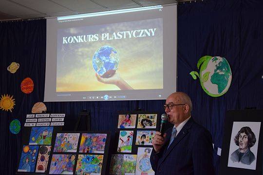 Wyniki konkursu plastycznego "Jak Mikołaj Kopernik dbałby o ziemię, gdyby żył w naszych czasach"