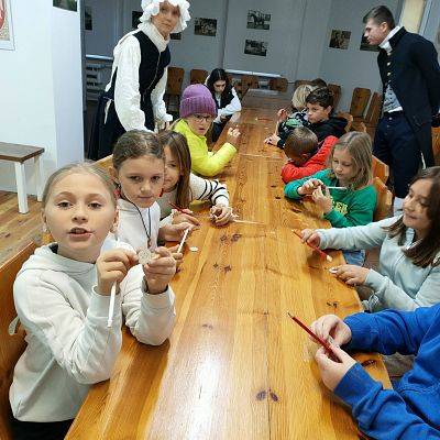 Wycieczka klasy trzeciej do Będomina