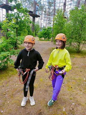 Forest Park - Park Linowy Załakowo. Wycieczka klasy trzeciej 10.06.24r