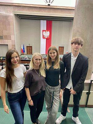 Wizyta Samorządu Uczniowskiego w Warszawie