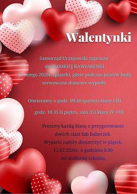 Walantynki z Samorządem Uczniowskim