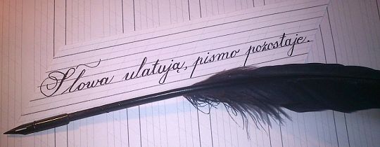 KONKURS DLA KLAS PIERWSZYCH "MISTRZ PIĘKNEGO PISANIA"