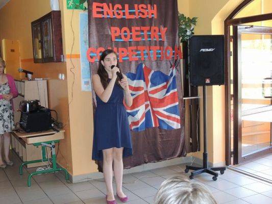 POWIATOWY KONKURS RECYTATORSKI ENGLISH POETRY COMPETITION