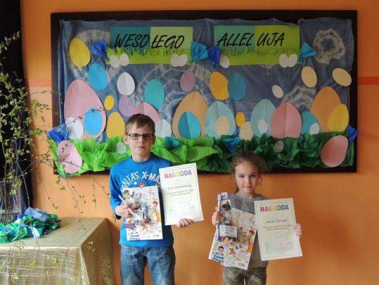 LAUREACI POWIATOWEGO KONKURSU „KARTKA WIELKANOCNA”