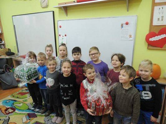 Z dobrą nowiną po lęborskich placówkach, czyli czekoladowe Mikołaje rozdane!