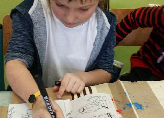 Warsztaty kaszubskie dla klas pierwszych grafika