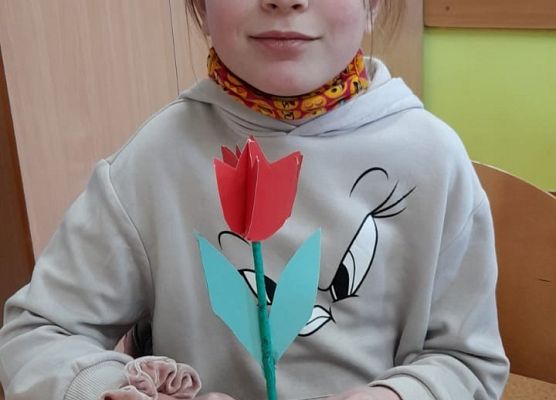 Dzień Kobiet w klasach 1-3 grafika