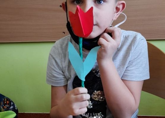 Dzień Kobiet w klasach 1-3 grafika