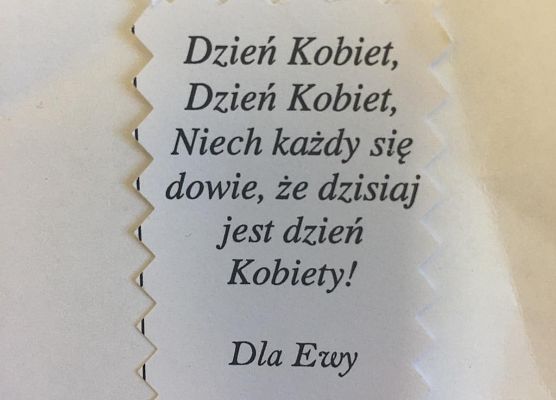 Dzień Kobiet w klasach 1-3 grafika