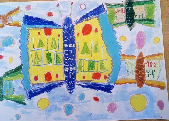 Prace konkursowe ,,Motyla Noga” grafika