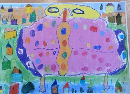 Prace konkursowe ,,Motyla Noga” grafika