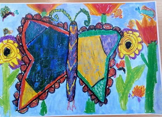 Prace konkursowe ,,Motyla Noga” grafika