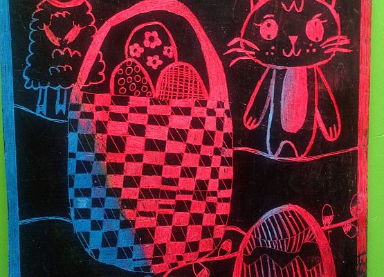 "Kartka Wielkanocna" - prace konkursowe grafika
