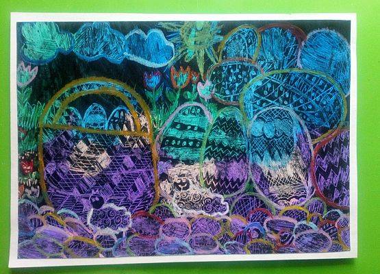 "Kartka Wielkanocna" - prace konkursowe grafika