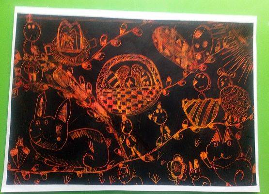 "Kartka Wielkanocna" - prace konkursowe grafika