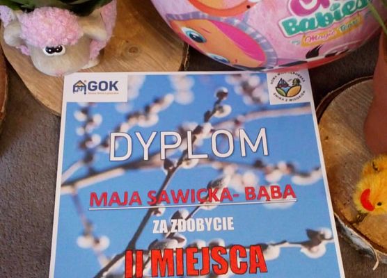 Nagrodzeni w Gminnym Konkursie Wielkanocnym grafika