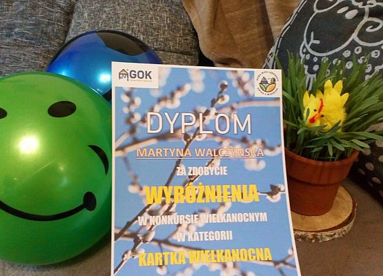 Nagrodzeni w Gminnym Konkursie Wielkanocnym grafika