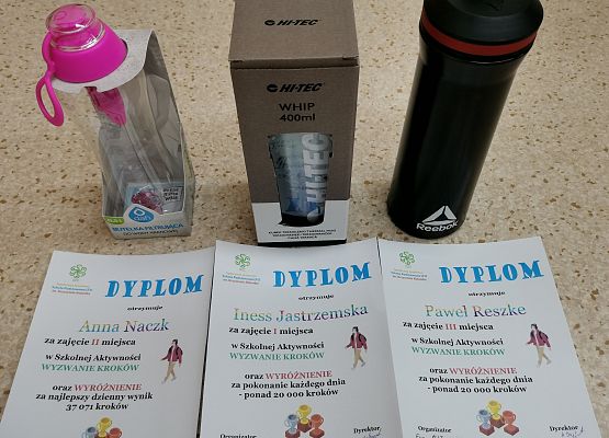 Wyzwanie kroków - wyniki! grafika