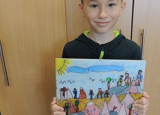 I miejsce w X Ogólnopolskim Konkursie Plastycznym grafika