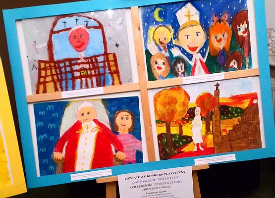 Nagrody w Powiatowym Konkursie Plastycznym grafika