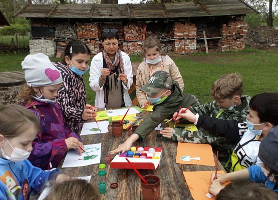 Wycieczka kaszubska klasy drugiej grafika