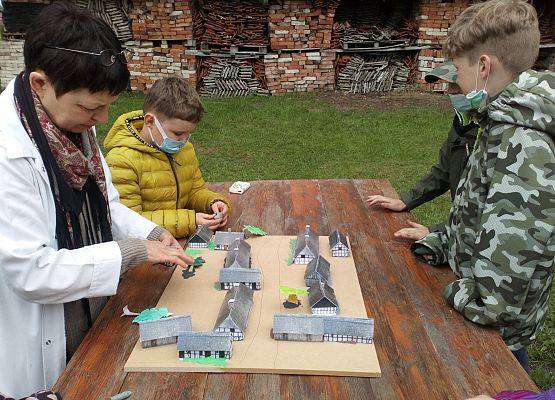 Wycieczka kaszubska klasy drugiej grafika