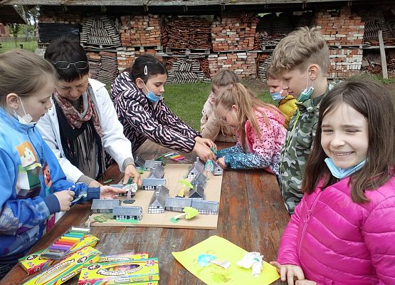 Wycieczka kaszubska klasy drugiej grafika