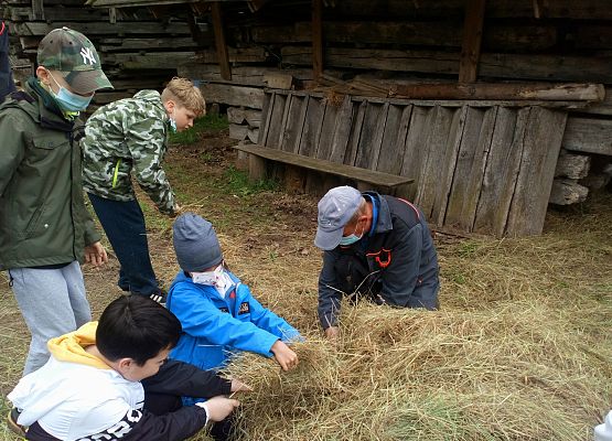 Wycieczka kaszubska klasy drugiej grafika