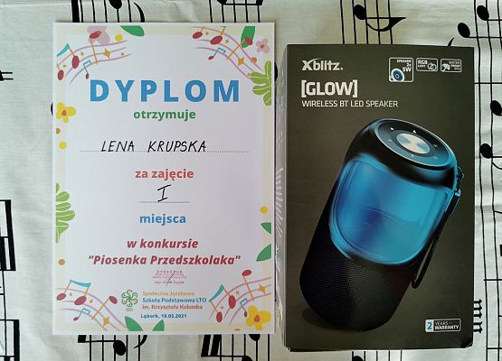 Wyniki konkursu "Piosenka Przedszkolaka" grafika