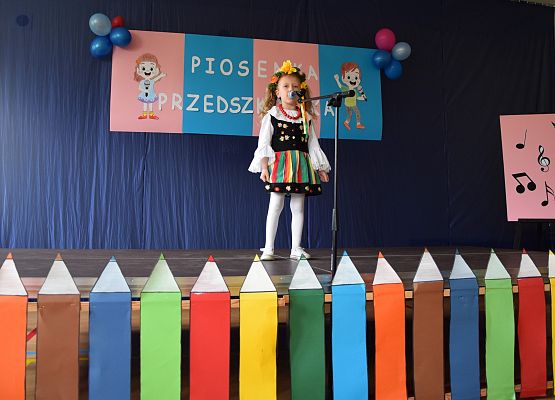 Wyniki konkursu "Piosenka Przedszkolaka" grafika