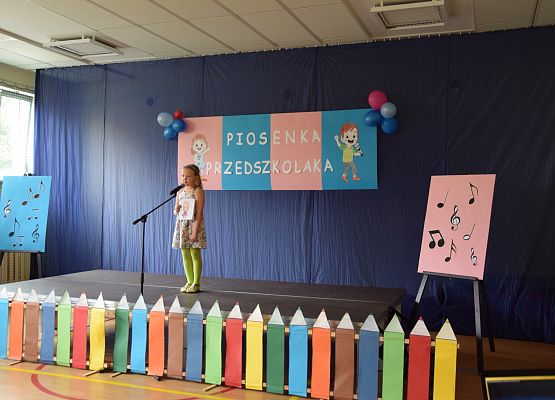 Wyniki konkursu "Piosenka Przedszkolaka" grafika
