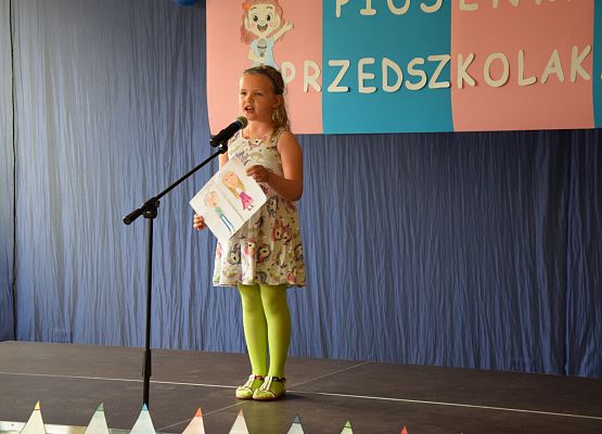 Wyniki konkursu "Piosenka Przedszkolaka" grafika