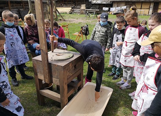 Wycieczka kaszubska klas pierwszych grafika