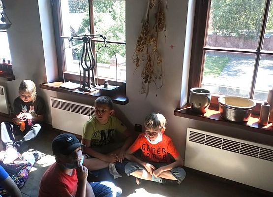 Lekcja muzealna w Baszcie Nr 27 grafika