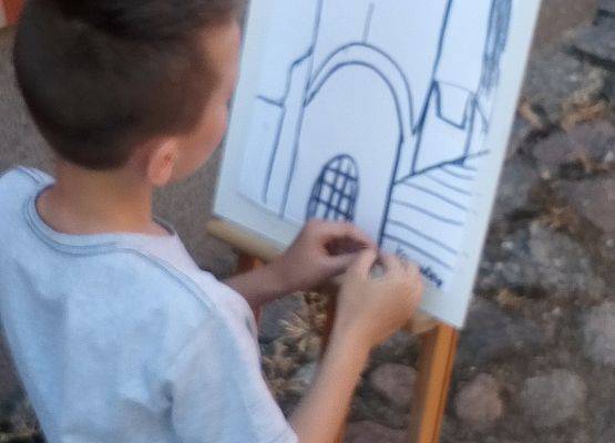 "Moje miasto" - plener malarski grafika